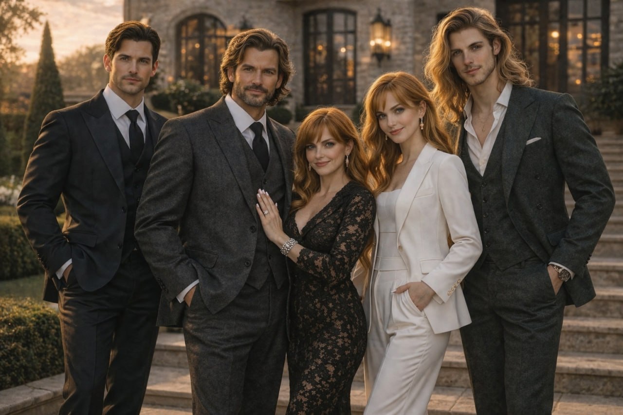 House of Magio family portrait